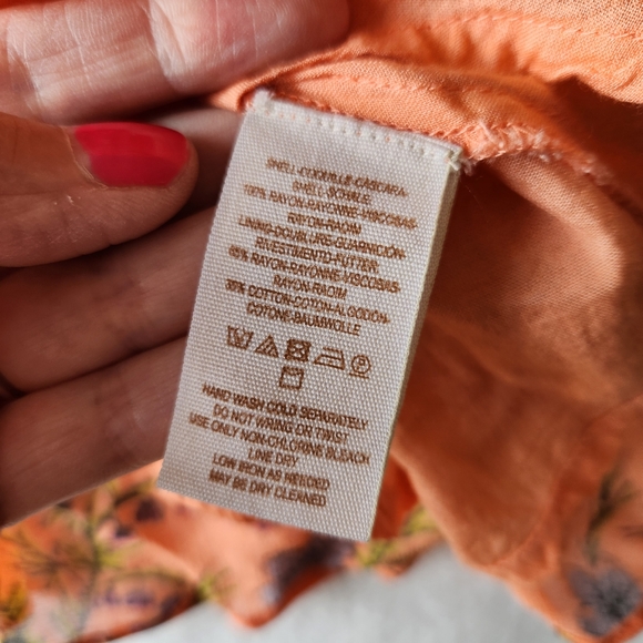 Free People Pink Floral Summer Mini Dress Ruffle Tie Cute Medium - Picture 13 of 16